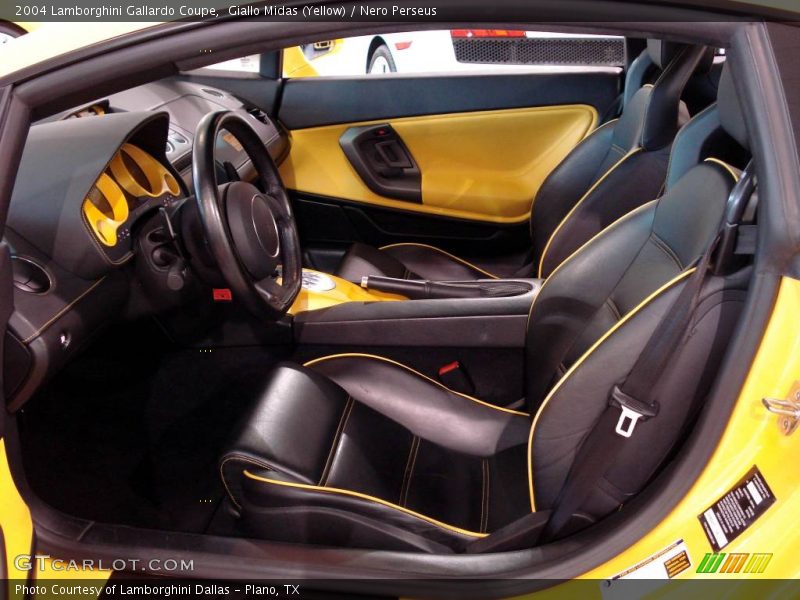 Giallo Midas (Yellow) / Nero Perseus 2004 Lamborghini Gallardo Coupe