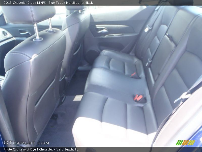 Blue Topaz Metallic / Jet Black 2013 Chevrolet Cruze LT/RS