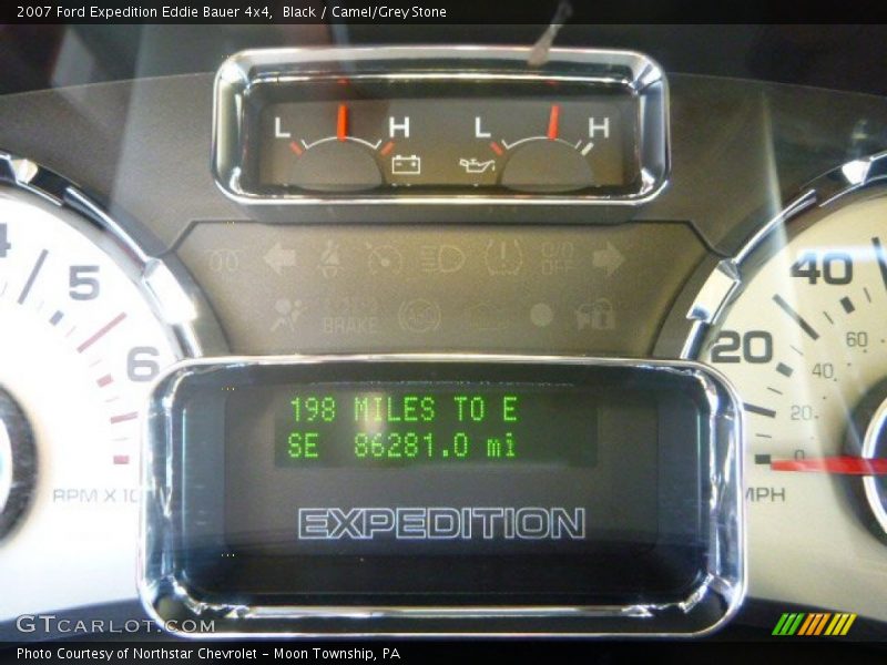 Black / Camel/Grey Stone 2007 Ford Expedition Eddie Bauer 4x4