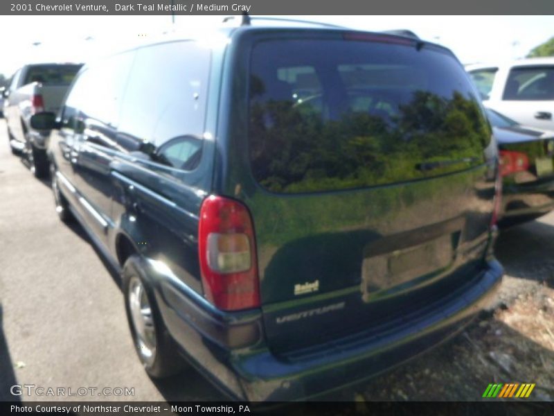Dark Teal Metallic / Medium Gray 2001 Chevrolet Venture