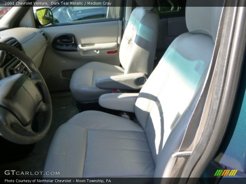 Dark Teal Metallic / Medium Gray 2001 Chevrolet Venture