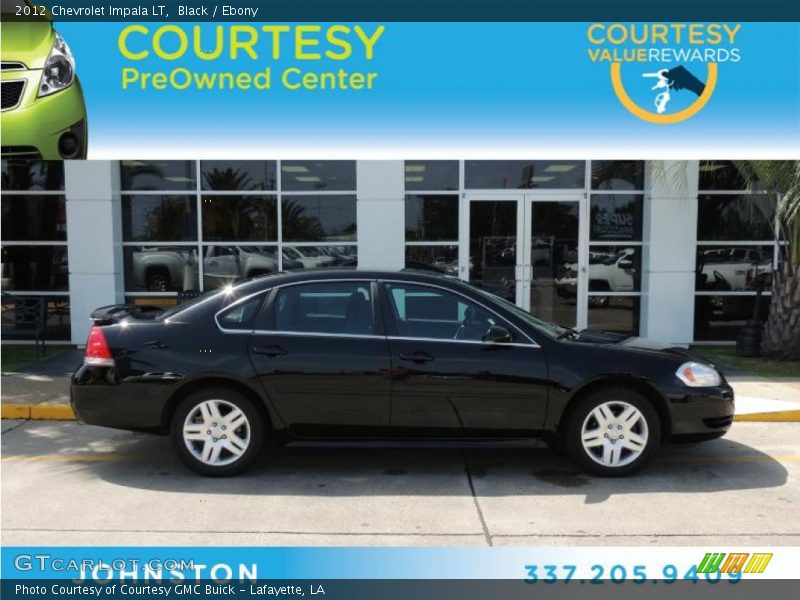 Black / Ebony 2012 Chevrolet Impala LT