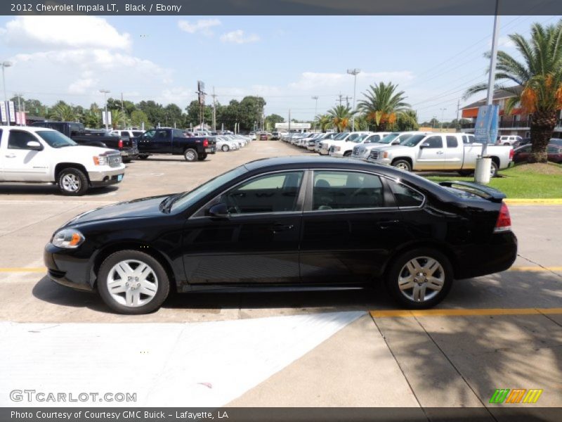 Black / Ebony 2012 Chevrolet Impala LT