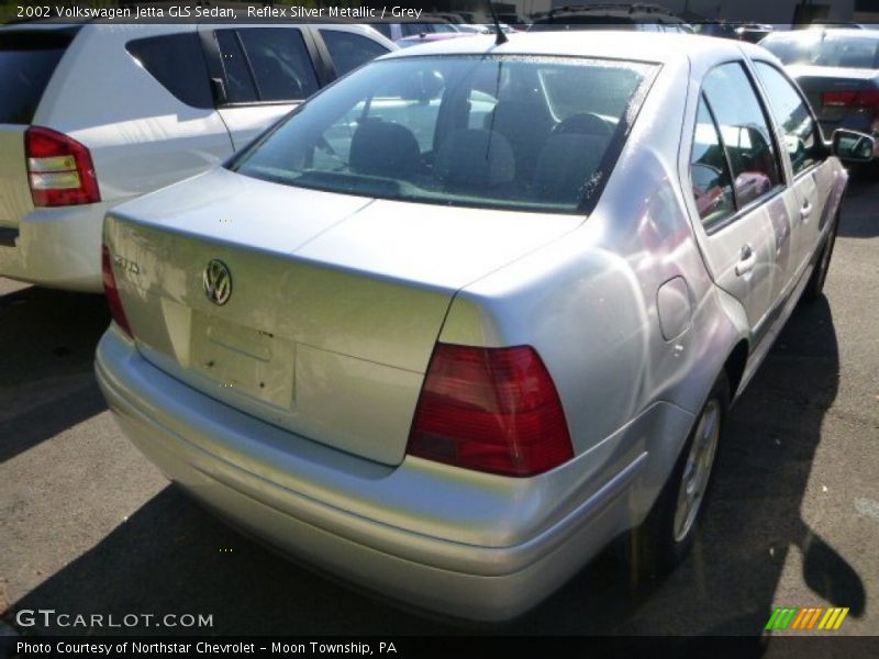 Reflex Silver Metallic / Grey 2002 Volkswagen Jetta GLS Sedan