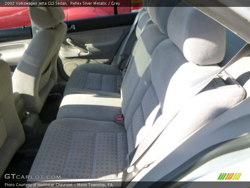 Reflex Silver Metallic / Grey 2002 Volkswagen Jetta GLS Sedan