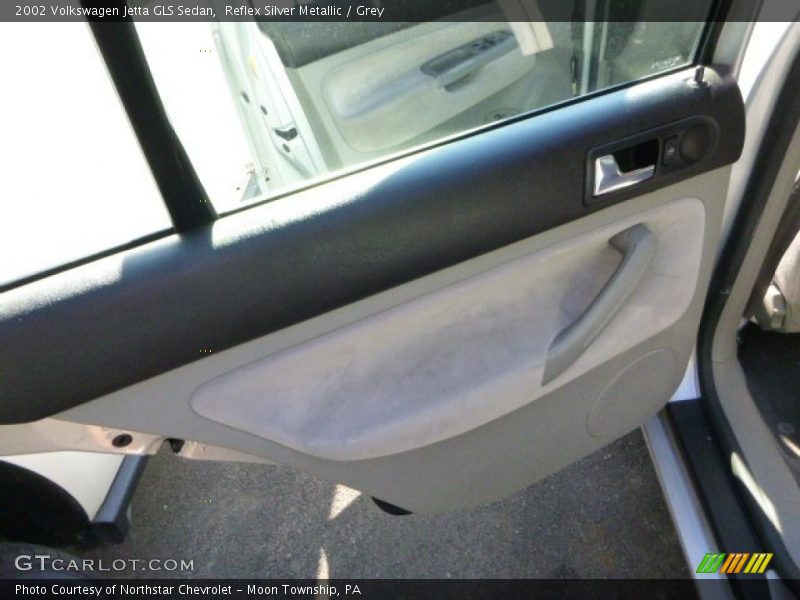 Reflex Silver Metallic / Grey 2002 Volkswagen Jetta GLS Sedan