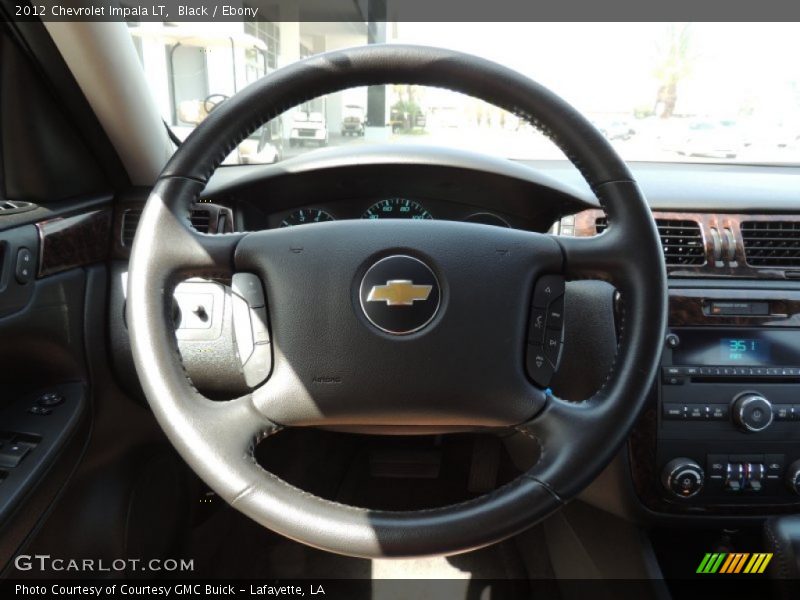 Black / Ebony 2012 Chevrolet Impala LT