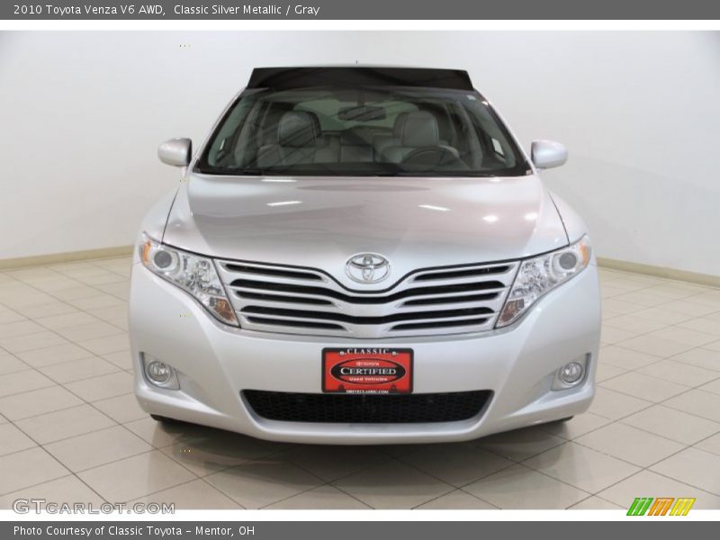 Classic Silver Metallic / Gray 2010 Toyota Venza V6 AWD