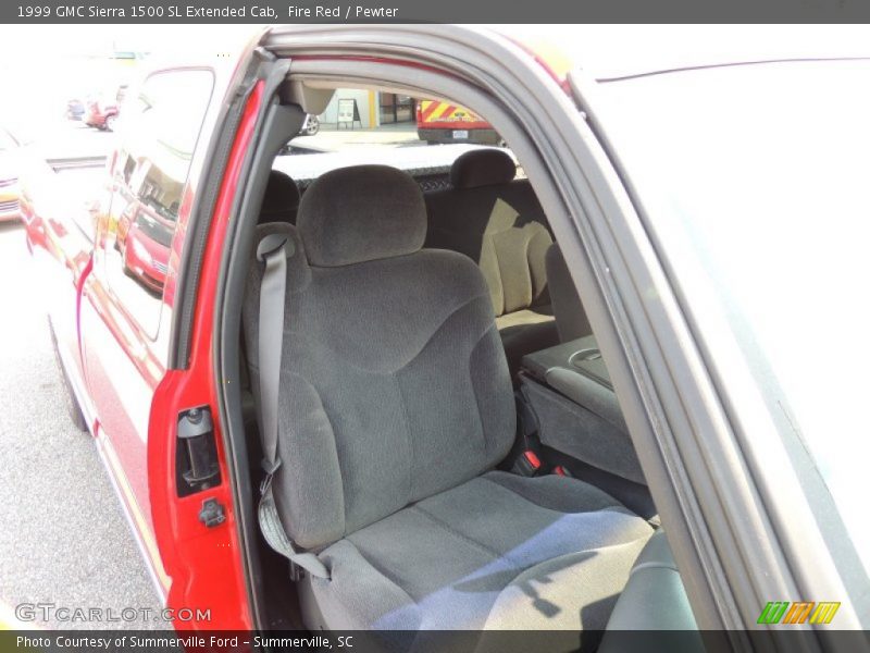 Fire Red / Pewter 1999 GMC Sierra 1500 SL Extended Cab