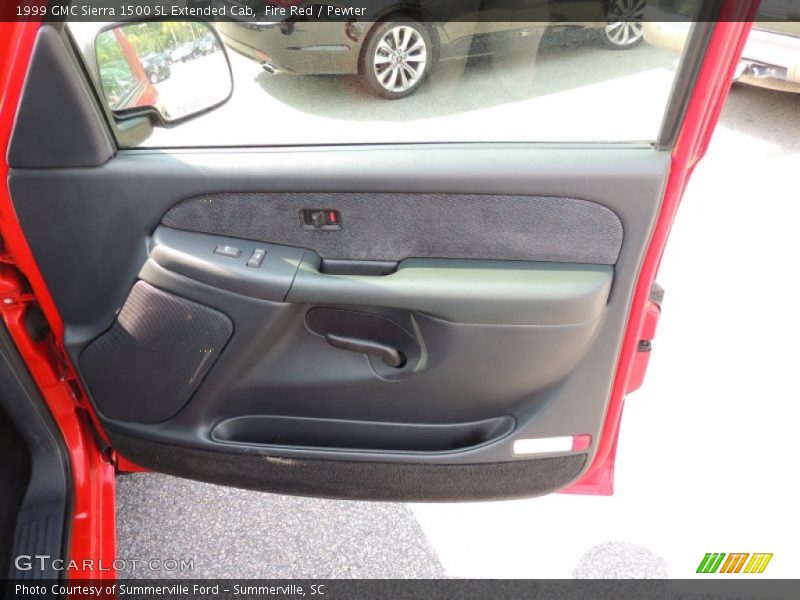 Fire Red / Pewter 1999 GMC Sierra 1500 SL Extended Cab