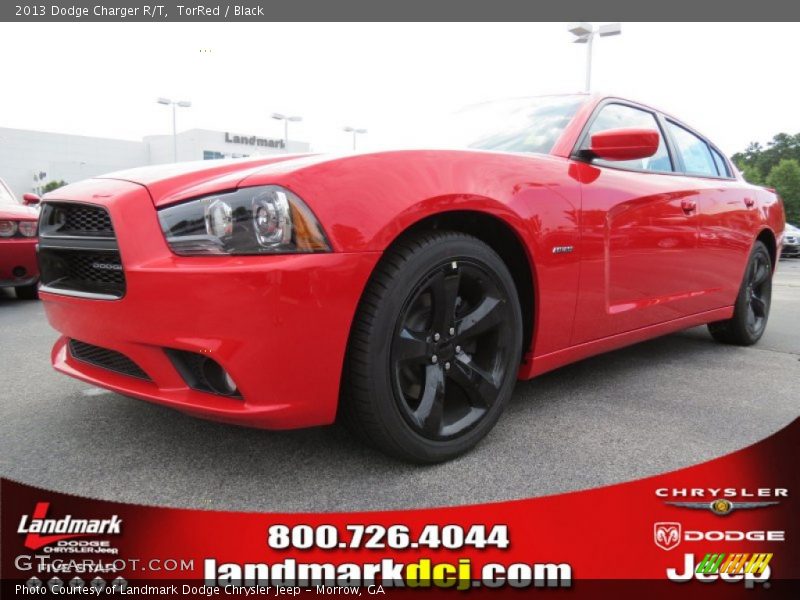 TorRed / Black 2013 Dodge Charger R/T