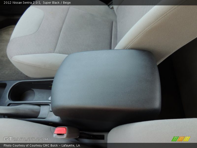 Super Black / Beige 2012 Nissan Sentra 2.0 S