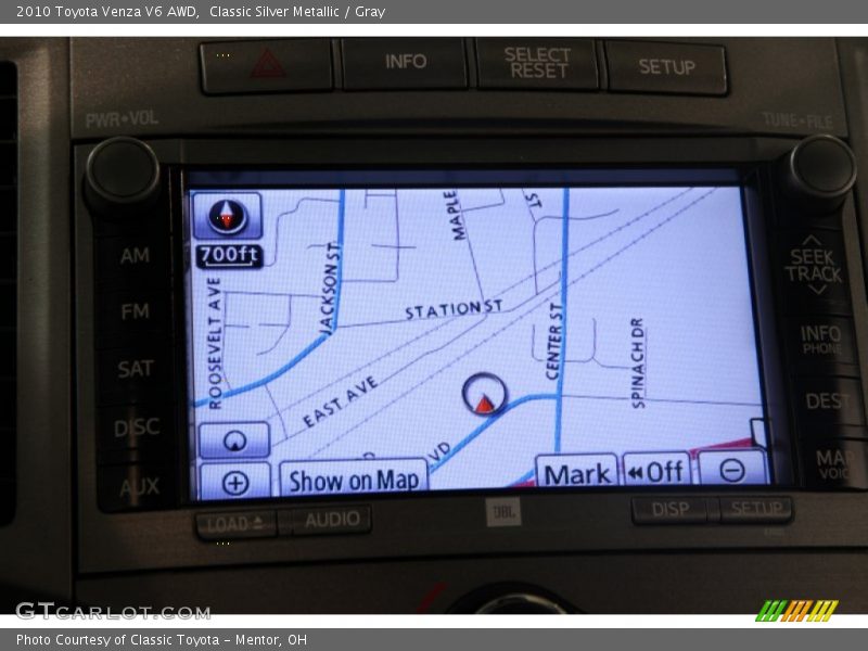 Classic Silver Metallic / Gray 2010 Toyota Venza V6 AWD