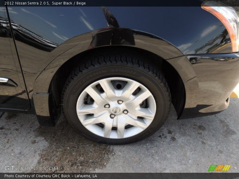 Super Black / Beige 2012 Nissan Sentra 2.0 S