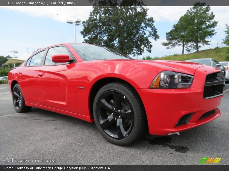 Front 3/4 View of 2013 Charger R/T