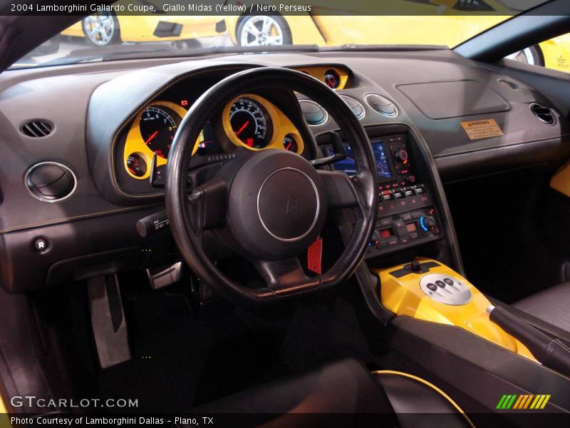 Giallo Midas (Yellow) / Nero Perseus 2004 Lamborghini Gallardo Coupe