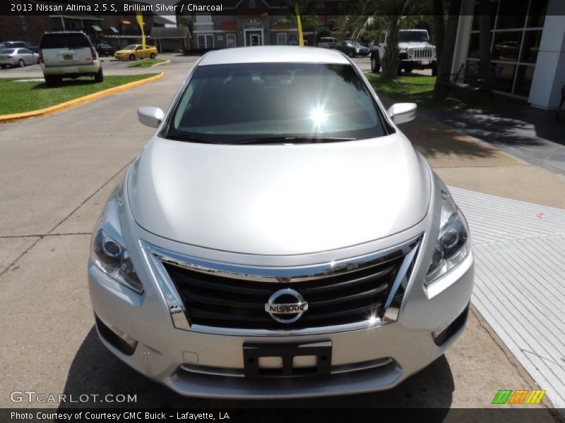 Brilliant Silver / Charcoal 2013 Nissan Altima 2.5 S