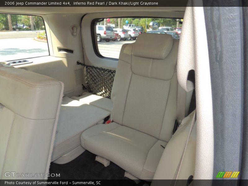 Inferno Red Pearl / Dark Khaki/Light Graystone 2006 Jeep Commander Limited 4x4