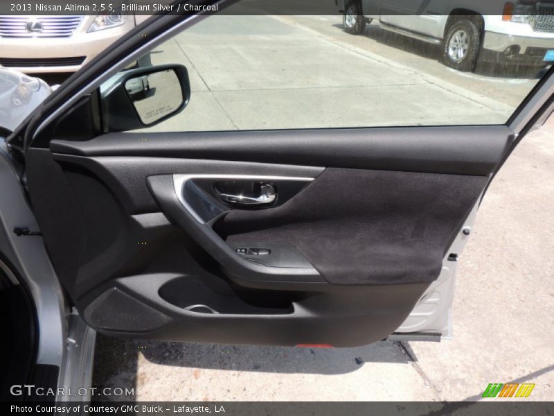 Brilliant Silver / Charcoal 2013 Nissan Altima 2.5 S