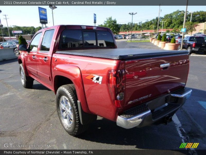 Cardinal Red Metallic / Ebony 2011 Chevrolet Colorado LT Crew Cab 4x4