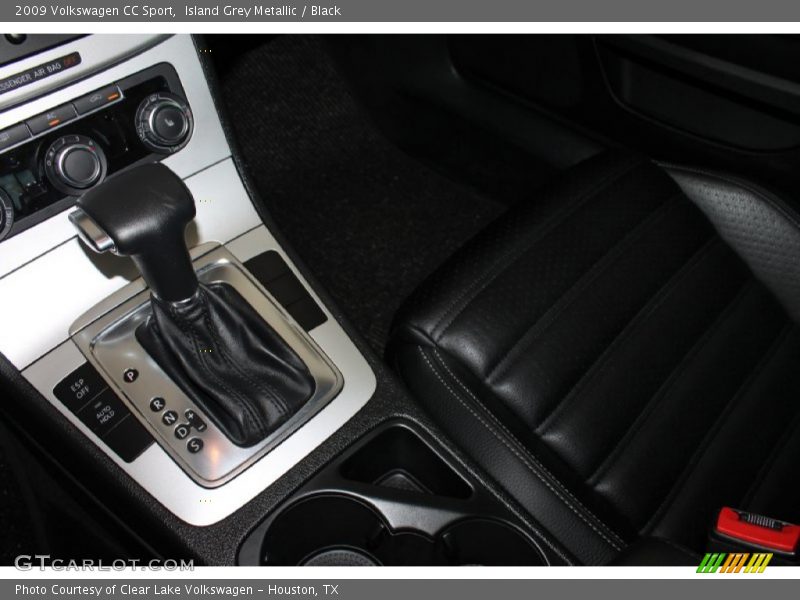 Island Grey Metallic / Black 2009 Volkswagen CC Sport