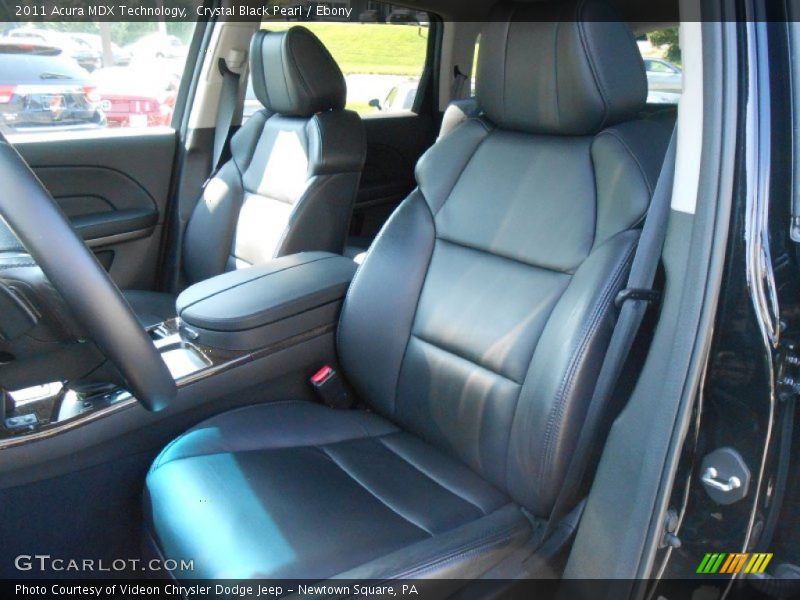 Crystal Black Pearl / Ebony 2011 Acura MDX Technology