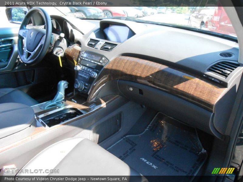 Crystal Black Pearl / Ebony 2011 Acura MDX Technology