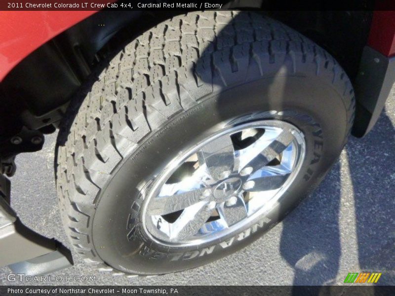 Cardinal Red Metallic / Ebony 2011 Chevrolet Colorado LT Crew Cab 4x4