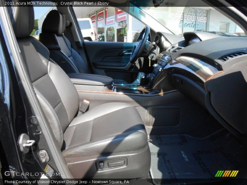 Crystal Black Pearl / Ebony 2011 Acura MDX Technology