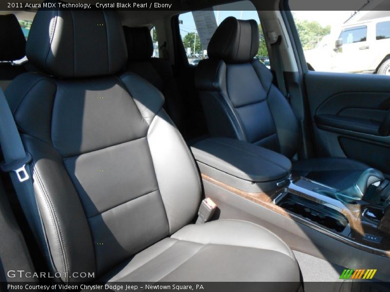 Crystal Black Pearl / Ebony 2011 Acura MDX Technology