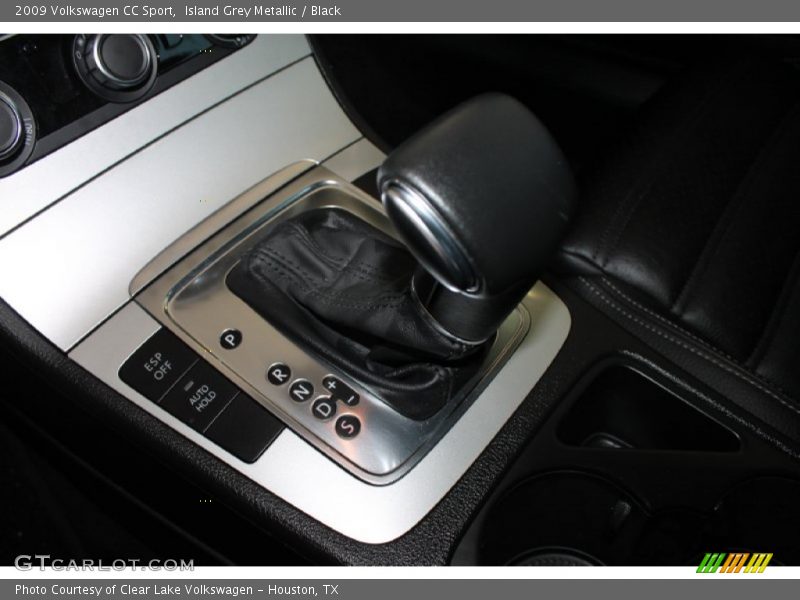 Island Grey Metallic / Black 2009 Volkswagen CC Sport