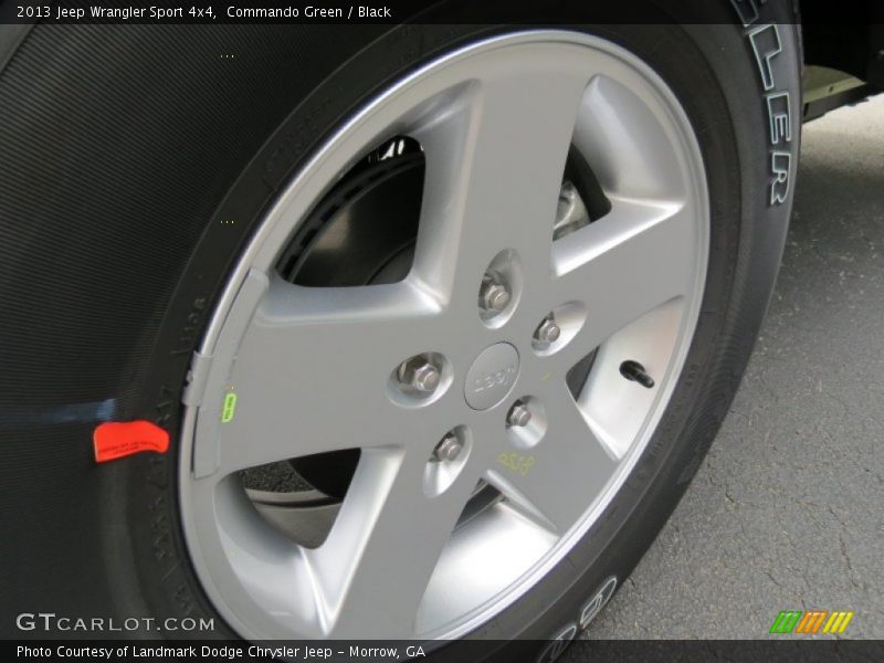 Commando Green / Black 2013 Jeep Wrangler Sport 4x4