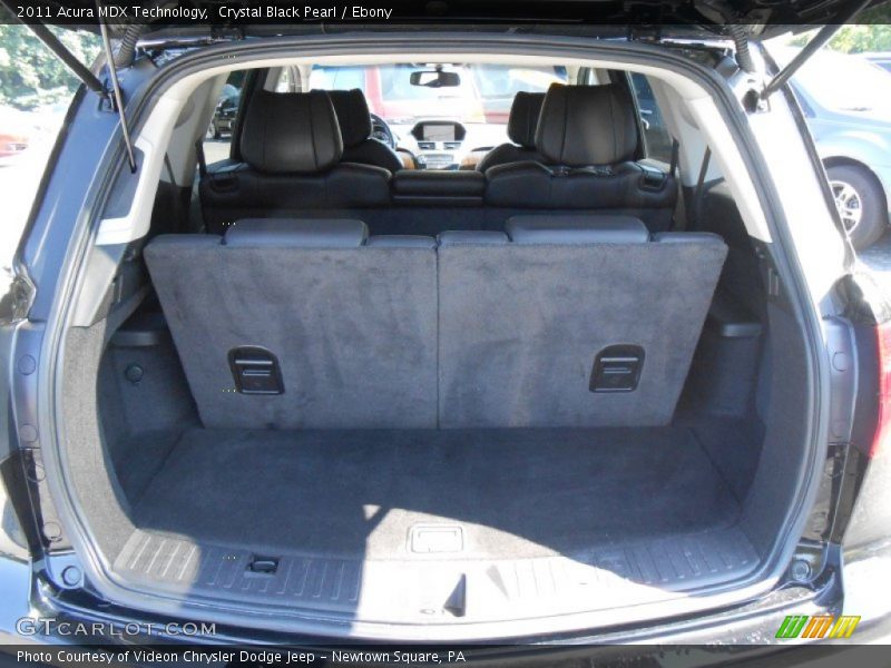 Crystal Black Pearl / Ebony 2011 Acura MDX Technology