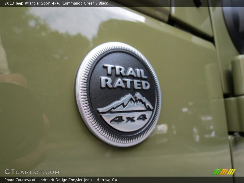 Commando Green / Black 2013 Jeep Wrangler Sport 4x4