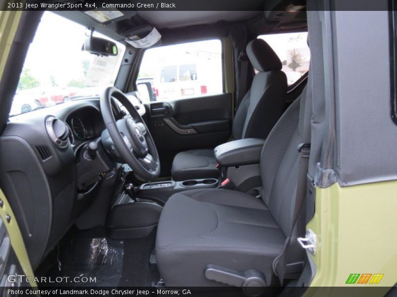 Commando Green / Black 2013 Jeep Wrangler Sport 4x4