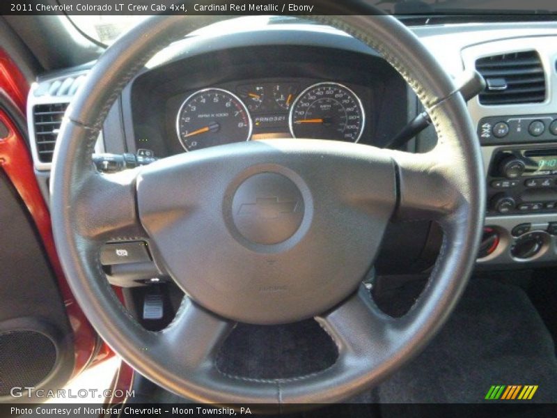 Cardinal Red Metallic / Ebony 2011 Chevrolet Colorado LT Crew Cab 4x4