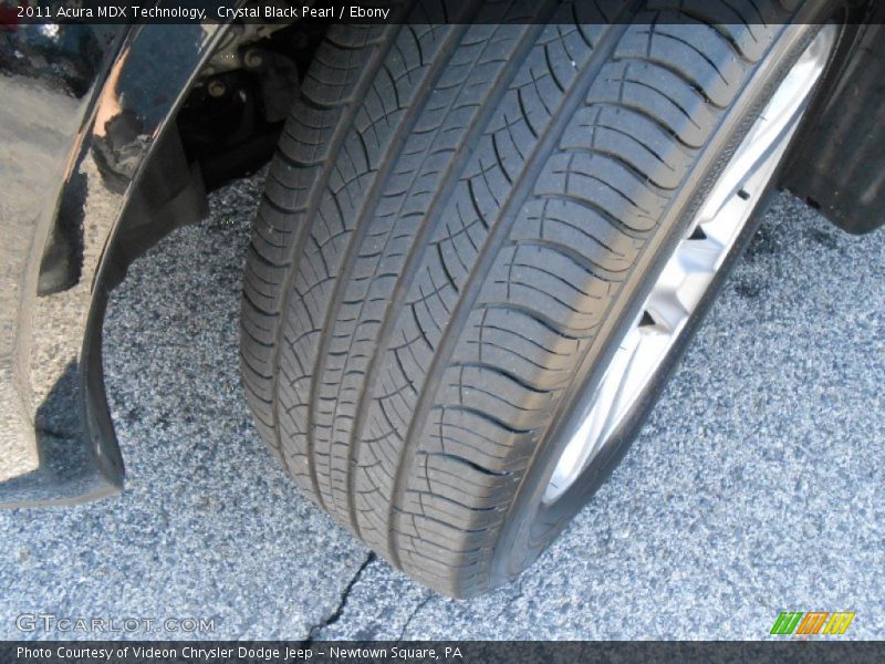 Crystal Black Pearl / Ebony 2011 Acura MDX Technology