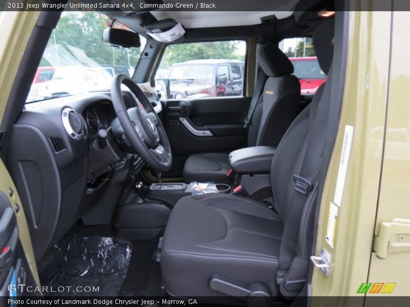 Commando Green / Black 2013 Jeep Wrangler Unlimited Sahara 4x4