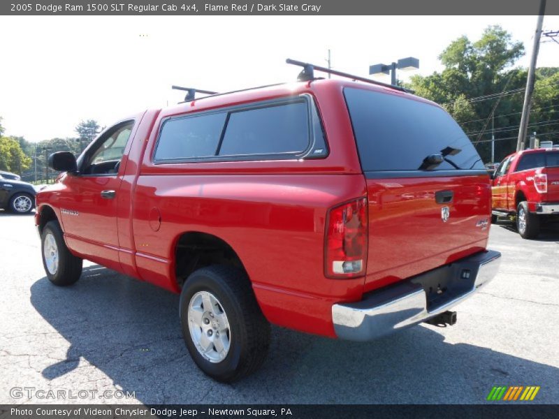 Flame Red / Dark Slate Gray 2005 Dodge Ram 1500 SLT Regular Cab 4x4