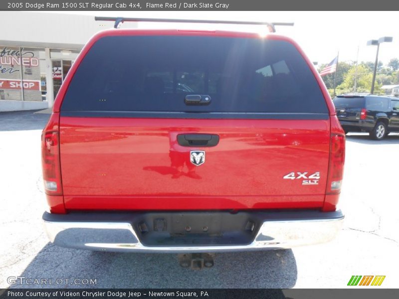 Flame Red / Dark Slate Gray 2005 Dodge Ram 1500 SLT Regular Cab 4x4