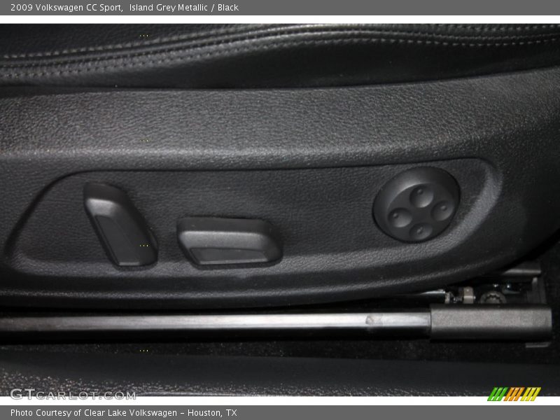 Island Grey Metallic / Black 2009 Volkswagen CC Sport