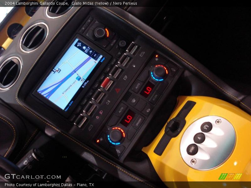Giallo Midas (Yellow) / Nero Perseus 2004 Lamborghini Gallardo Coupe
