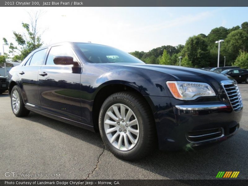 Jazz Blue Pearl / Black 2013 Chrysler 300