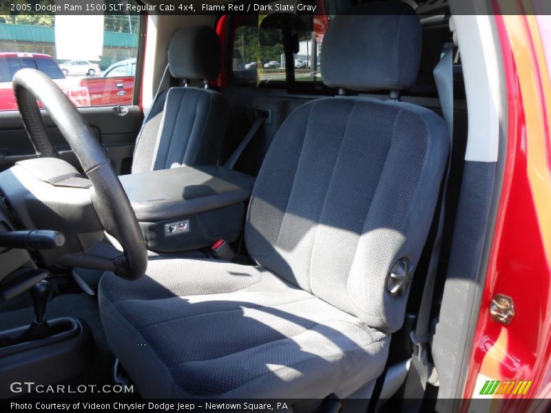 Flame Red / Dark Slate Gray 2005 Dodge Ram 1500 SLT Regular Cab 4x4