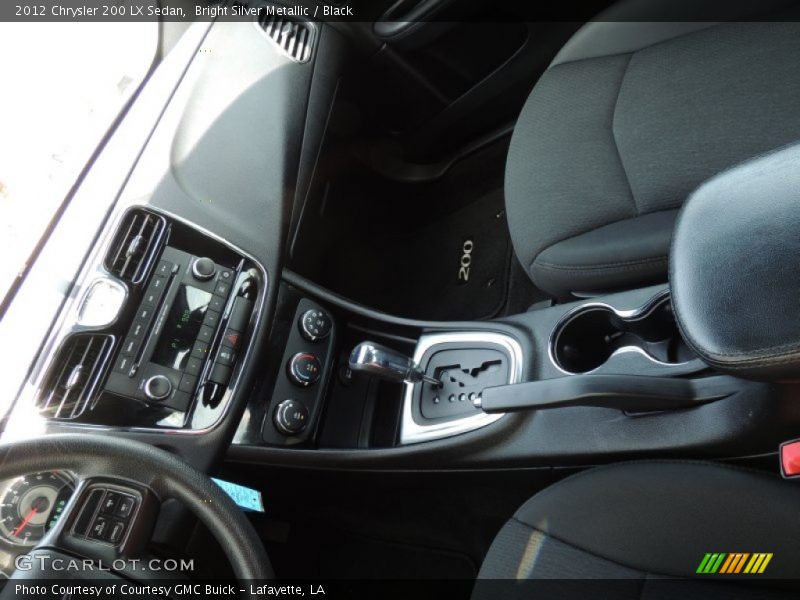 Bright Silver Metallic / Black 2012 Chrysler 200 LX Sedan