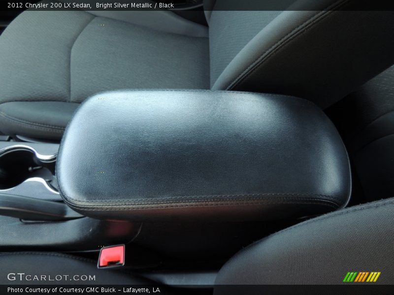 Bright Silver Metallic / Black 2012 Chrysler 200 LX Sedan