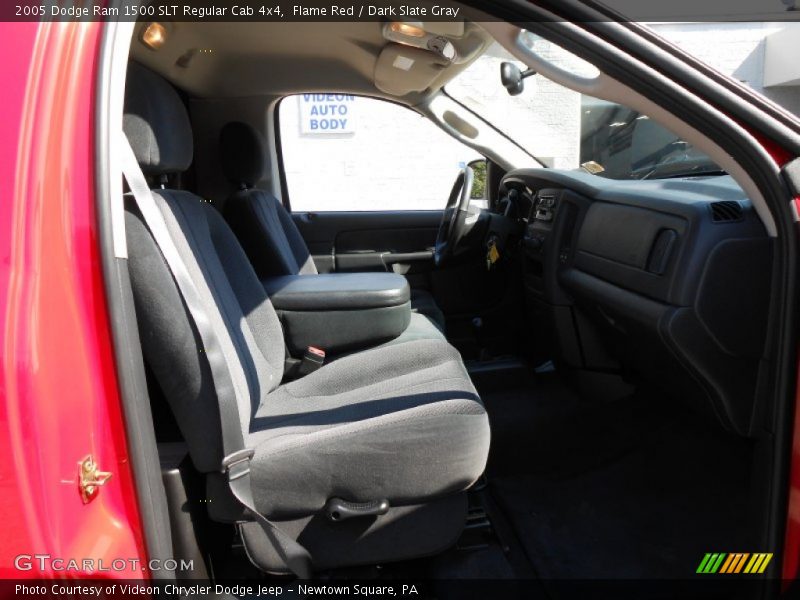 Flame Red / Dark Slate Gray 2005 Dodge Ram 1500 SLT Regular Cab 4x4