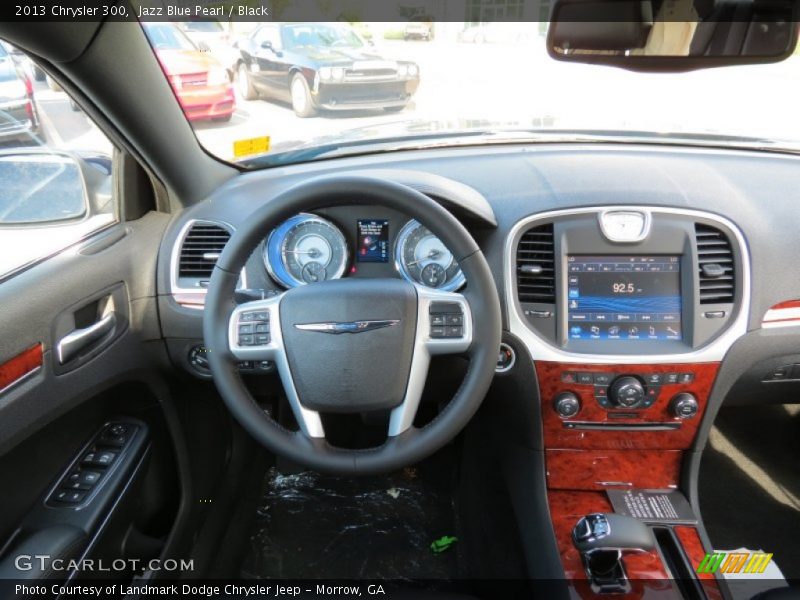 Jazz Blue Pearl / Black 2013 Chrysler 300