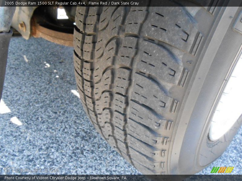 Flame Red / Dark Slate Gray 2005 Dodge Ram 1500 SLT Regular Cab 4x4