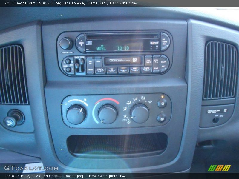 Flame Red / Dark Slate Gray 2005 Dodge Ram 1500 SLT Regular Cab 4x4